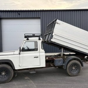 foto 4x4 sklápěč 3.5t Land Rover, naviják